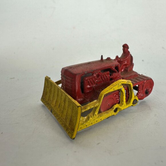Vintage Diecast Construction Vehicles Lot of 9 - Hough Payloader Bulldozers Load - Picture 8 of 16